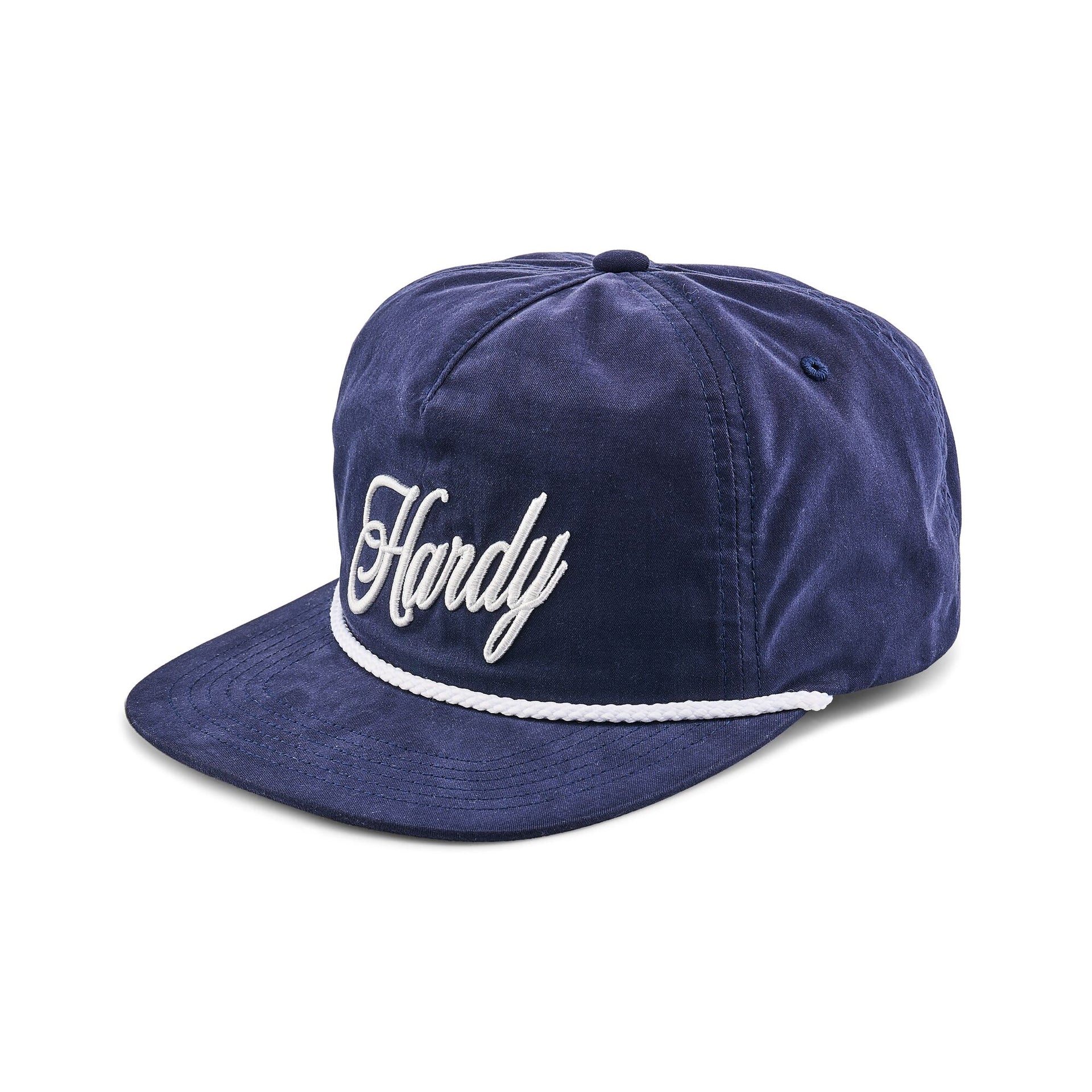 Hardy Script Embroidery Logo Rope Hat